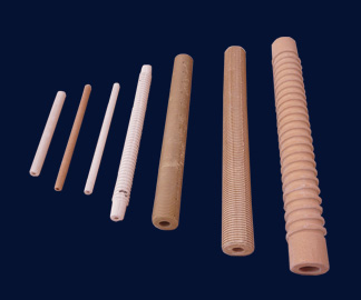 wound resistor ceramic pipes